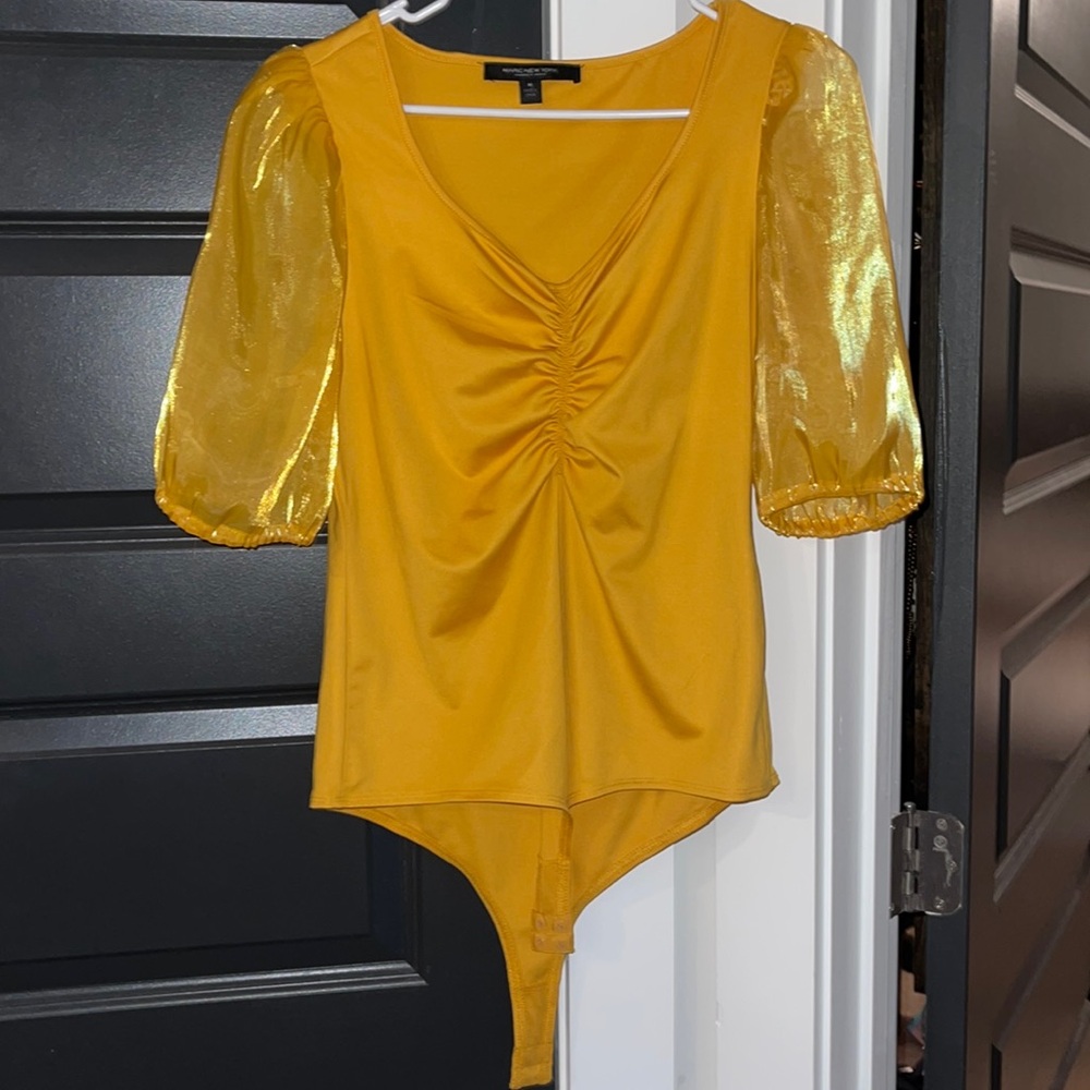 Yellow/Gold Bodysuit